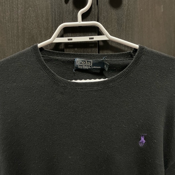 Polo by Ralph Lauren Men's Black Sweater - Picture 2 of 3